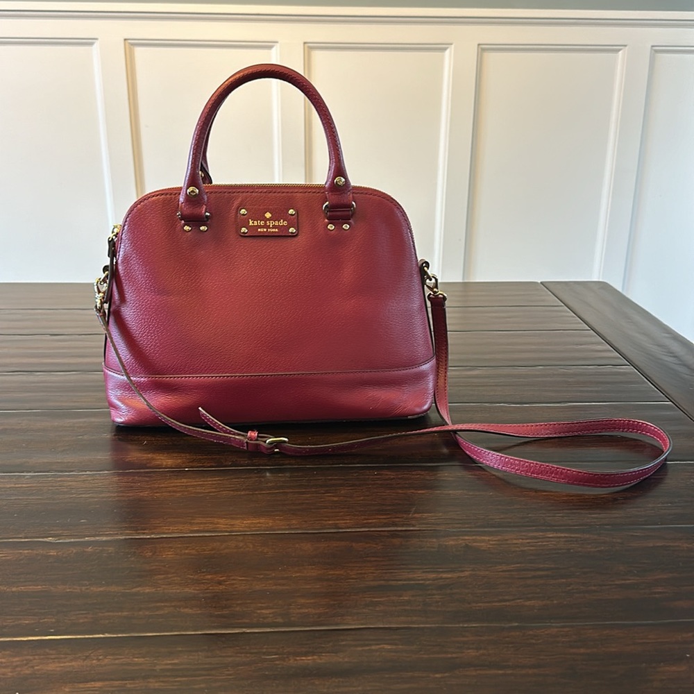 EUC Kate Spade Grand Street Rachell in Raspberry - Picture 2 of 7